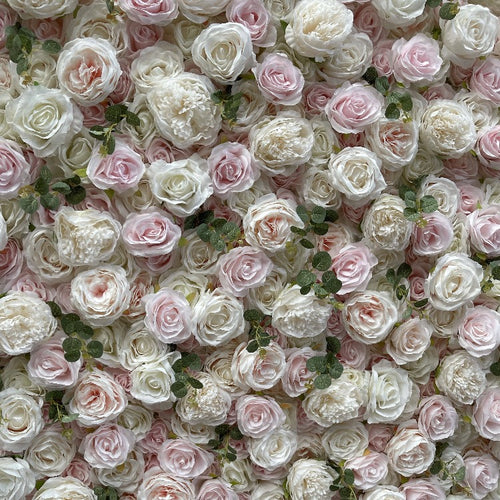 Flower wall pink and White