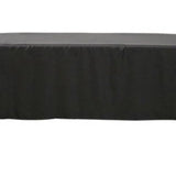 Table Skirting - fitted Black