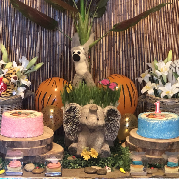 Jungle Theme - Cake Table