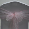 Organza Sash - Baby Pink