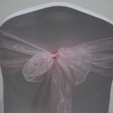 Organza Sash - Baby Pink