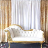 Curtain - Sequin Gold with White Chiffon