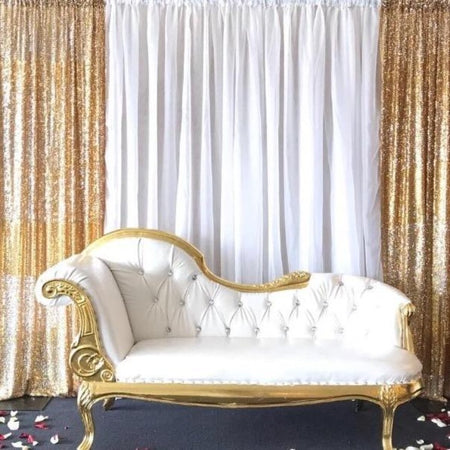 Curtain - Silver Sequin