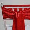 Satin Sash - Red