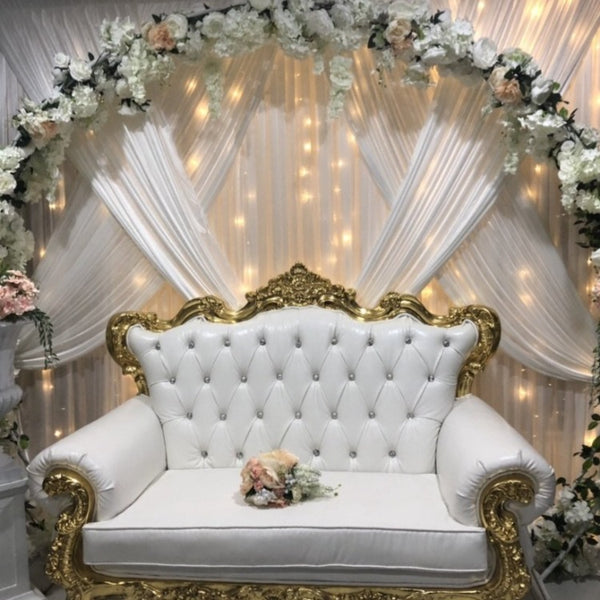 Stage Package - Sofa, Floral & Arch