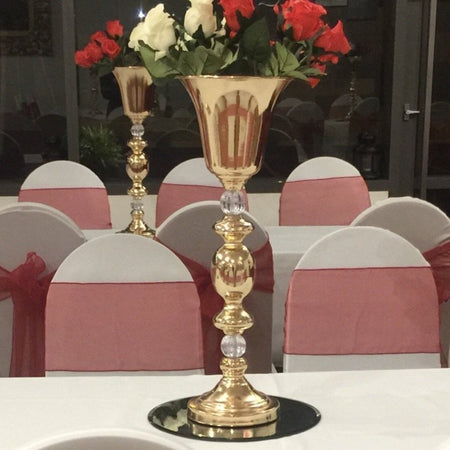 Centrepiece - Gold metal tower