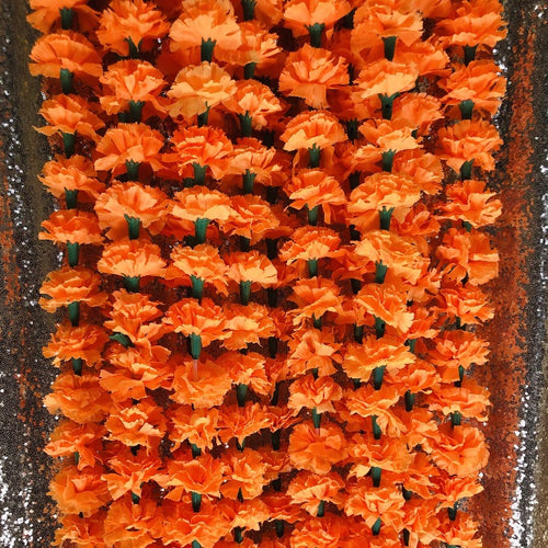 Floral Garland - Orange