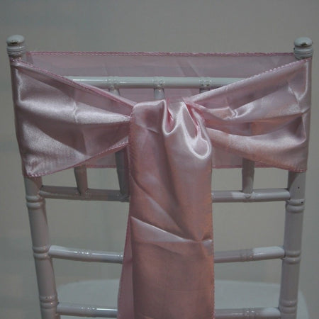 Satin Sash - Burgundy