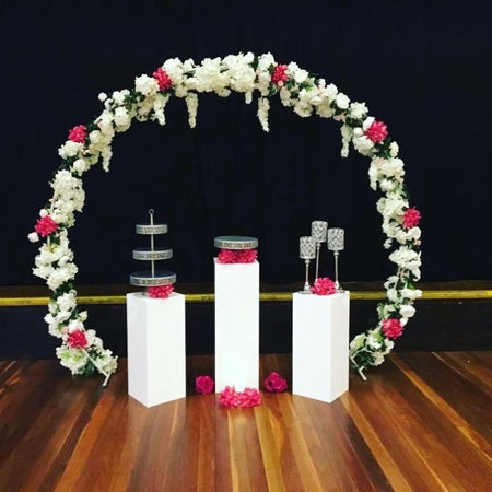 Stage Package - Sofa, Floral & Arch