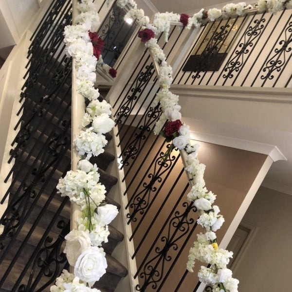 Floral Garland - Stairway floral