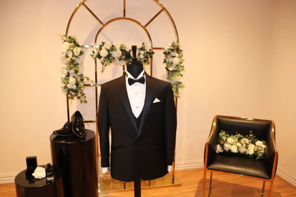 Wedding package -Grooms room setup