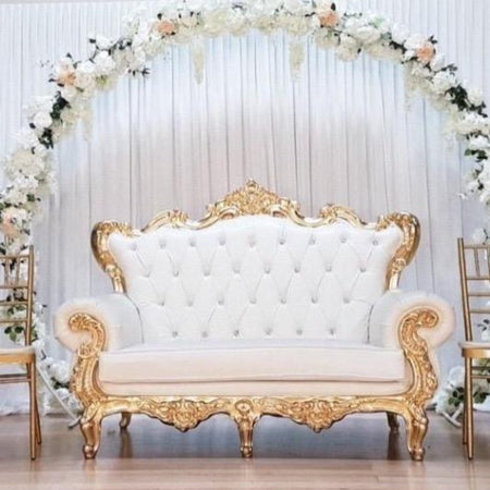 Stage Package - Gold Sofa & Plinths