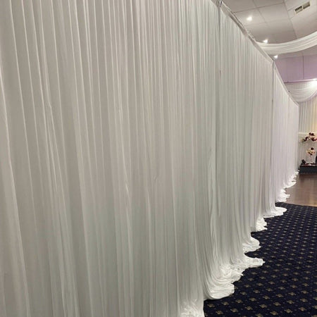 Curtain - Small Scallop - White