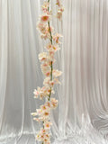 Floral Garland, Cherry Blossom pink