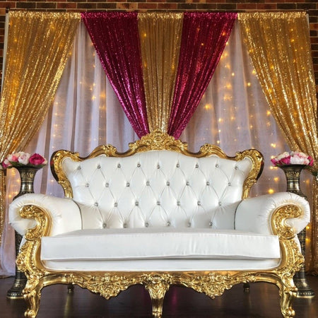 Curtain - Gold Sequin
