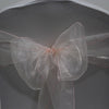 Organza Sash -Peach