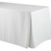 Table Skirting - fitted White