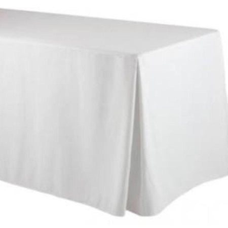 Table Skirting - scallop Baby Blue