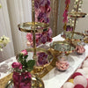 Cupcake Stand - Gold Mirror - 2 Tier