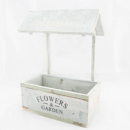 Vintage Urn and Pedestal - White