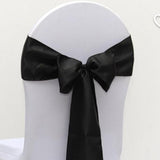 Satin Sash - Black