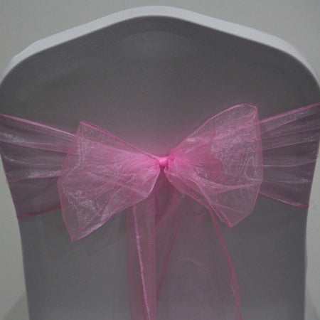 Organza Sash - Baby Pink