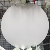 Welcome board -round  acrylic white