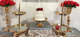 Gold Cake Stand Package