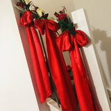 Satin Sash - Red