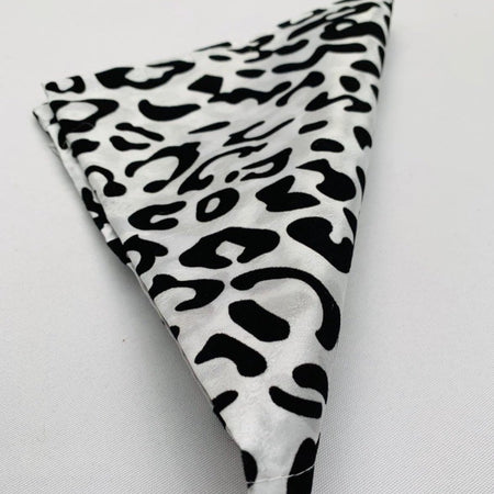 Napkin - Satin - Zebra Print