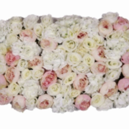 Floral  runner -dual pink rose wisteria 2 m