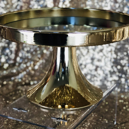 Cake Stand - Silver Mirror