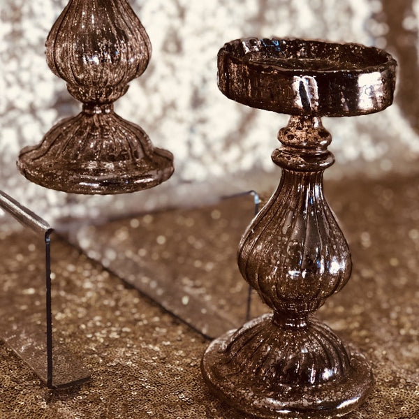 Mini Candelabra - Rose Gold