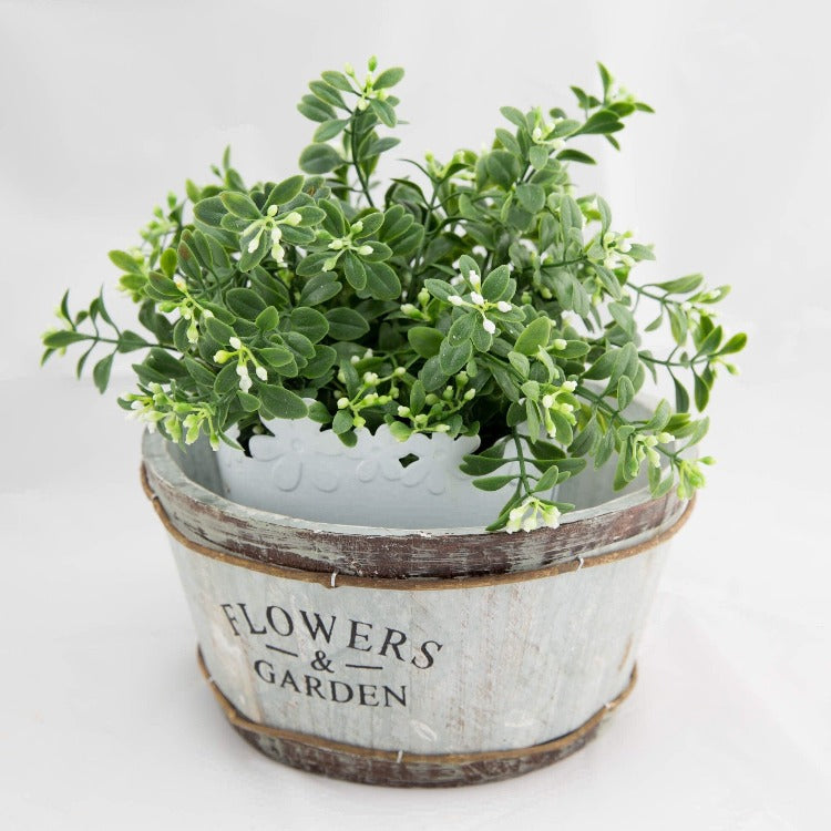Planter Prop Barrel Planter - Prop β Decorium Events