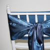 Satin Sash - Navy