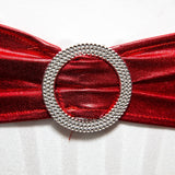 Lycra Sash - Metallic Red