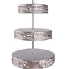 Cupcake Stand - Metallic Silver