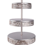 Cupcake Stand - Metallic Silver