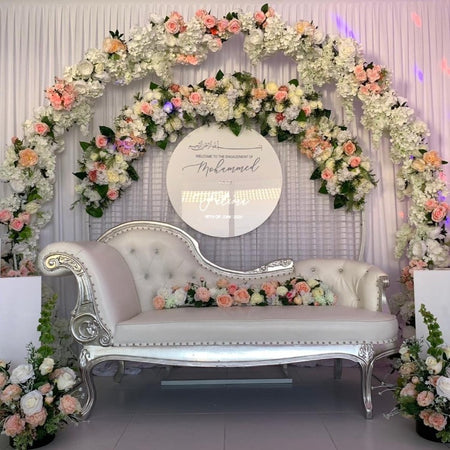 Stage Package - Sofa, Floral & Arch