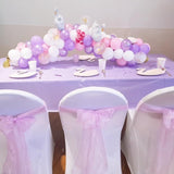 Organza Sash - Lilac