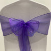 Organza Sash - Purple