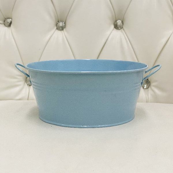 Tin Bucket - Blue