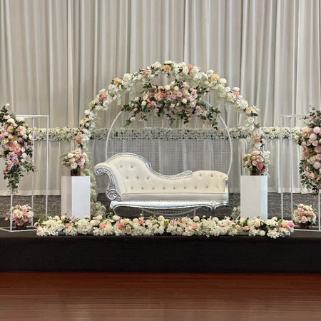 Stage Package - Sofa, Floral & Arch