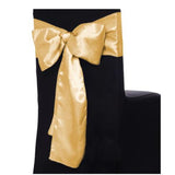 Satin Sash - Yellow Gold