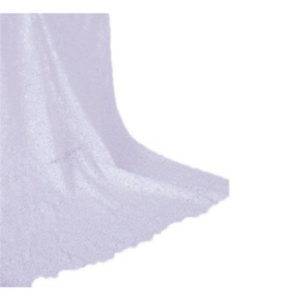 Curtain - White Iridescent Sequin