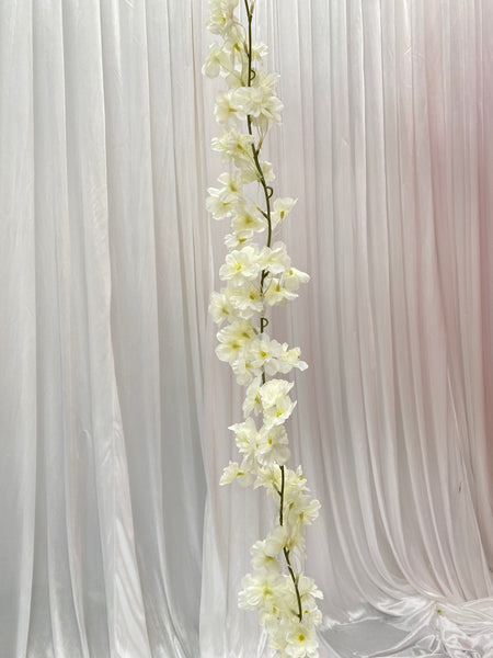 Cherry Blossom Garland white