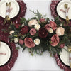 Floral arrangements -Maroon and Dusty Pink Package