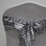 Satin Sash - Tiger Print