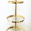 Cupcake Stand - Gold Mirror - 3 Tier