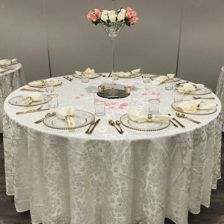 Tablecloth round - Damask